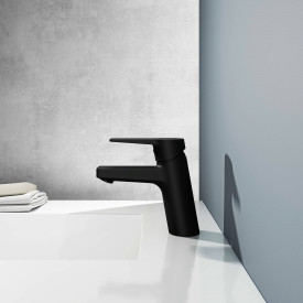 Oras Twista Eco servantbatteri, matt sort