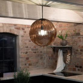 FENGARI Pendel 1L antik messing/rav