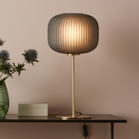 SOBER Bord 1L børstet messing/røg