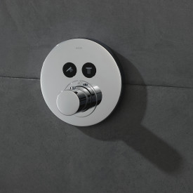Axor ShowerSelect Termostat, m/2 utløp, for innbygging, krom