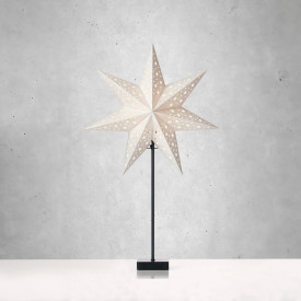 Markslöjd Solvalla bordstjerne, 45 cm, sølv