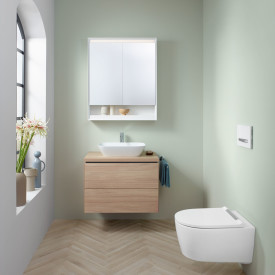 Geberit One underskap, 59,2x47 cm, eik