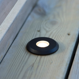 GARDEN 24 DECKLIGHT 0,8W 60mm sort