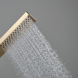 Hansgrohe Pulsify E hånddusj, vannbesparende, børstet bronse