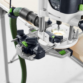 Festool overfræser OF 1010 REBQ-Plus, med tilbehør og systainer