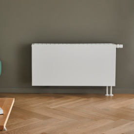 Stelrad Planar dobbelt plate radiator 90x100 cm m/ventil, 20 m²