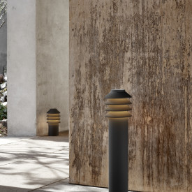 Louis Poulsen Bysted Garden trädgårdslampa, ankare, svart, hög