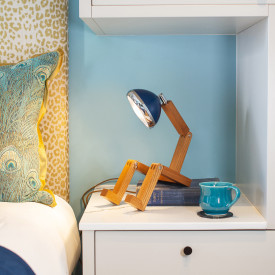 Mr Wattson bordlampe, blå