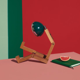 Mr Wattson bordlampe, mørkegrønn