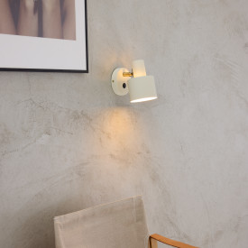 Halo Design Vogue vegglampe, beige