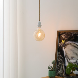 Halo Design Basis pendeloppheng, 2 meter, natur