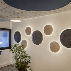 SLV Mana lampeskærm, beige, Ø60 cm