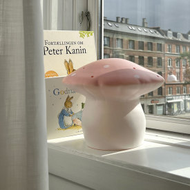 Heico Svamp barnelampe, lys rød, Ø26x20 cm