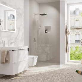 Hansgrohe dusjarm, 39 cm, matt hvit