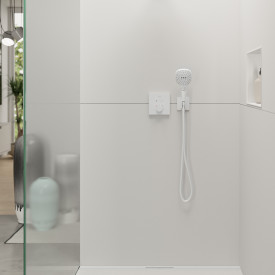 Hansgrohe Isiflex dusjslange, 1,25 meter, matt hvit