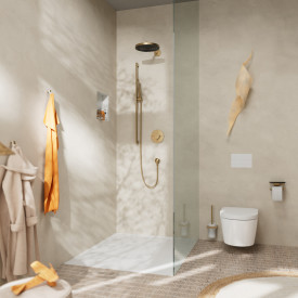 Hansgrohe Isiflex dusjslange, 1,25 meter, børstet bronse