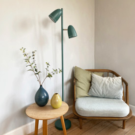 Superliving Dynamo Twin gulvlampe, grønn