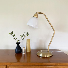 Superliving Urban bordlampe, messing