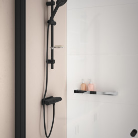 Gustavsberg Estetic duschblandare, matt svart