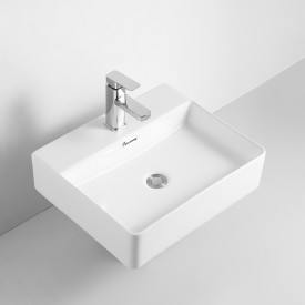 Lavabo Boxo 500 servant, 50x42 cm, hvit
