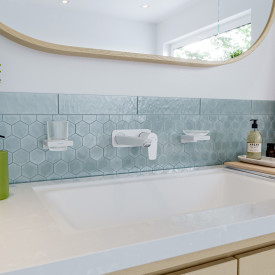 Hansgrohe Talis E 110 servantbatteri, matt hvit