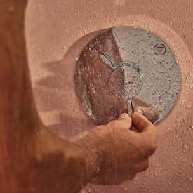 Hansgrohe DuoTurn S dusjbatteri, krom