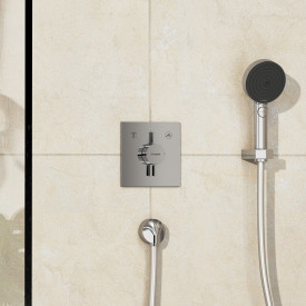 Hansgrohe DuoTurn E dusjbatteri, krom