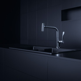 Axor Citterio Select 230 Kjøkkenbatteri, med uttrekkbar tut, krom