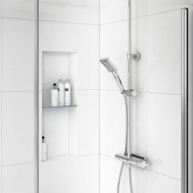 Gustavsberg Estetic Square dusjsett, krom