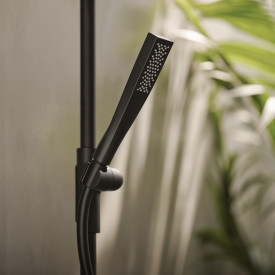 Oras Aurelia Rain dusjsett, vannbesparende, matt svart