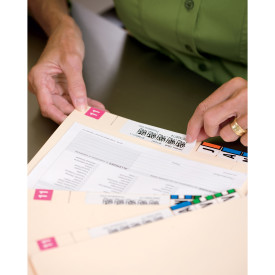 6 stk DYMO® LabelWriter etiketter, 28 x 89 mm, 2 x 130 stk.