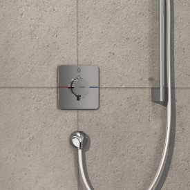 Hansgrohe ShowerSelect Comfort Q dusjbatteri, krom