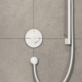 Hansgrohe ShowerSelect Comfort S dusjbatteri, hvit