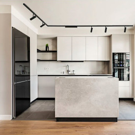 Antidark Designline Linear Diffused skenspotlight, svart