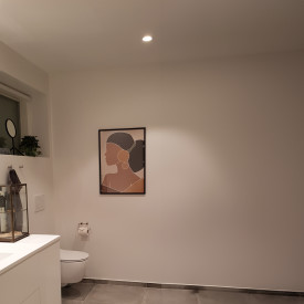 Antidark downlight, 3000K, svart