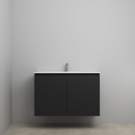 Sanibell Online møbelpakke, usamlet, 101x46 cm, matt svart