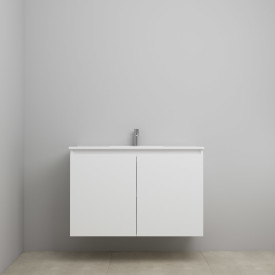 Sanibell Online møbelpakke, usamlet, 101x46 cm, matt hvit