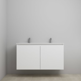 Sanibell Online møbelpakke, usamlet, 121x46 cm, matt hvit