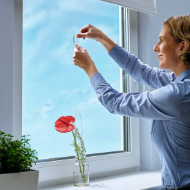 Tesa håndkleknagg, 1 kg, 2 stk., transparent