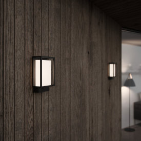 Nordlux Nestor utelys vegg, sort