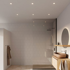 Nordlux Leonis Bath downlight, hvit