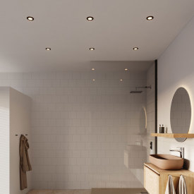 Nordlux Leonis Bath downlight, sort