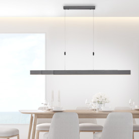 Pure-Moto langbordspendel m. automatisk udtræk & hejs, antracit