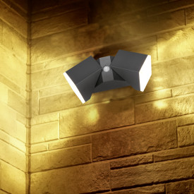 Trio Lighting Avon utelys vegg med sensor