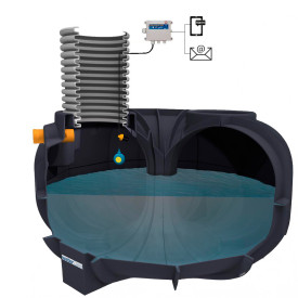 WaterCare GSM VA-alarm Pro højvandsalarm, til tanke og pumpebrønde