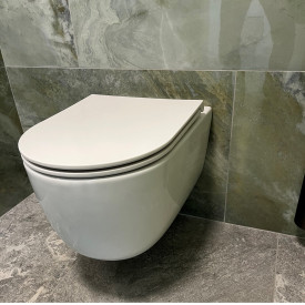 Cassøe Silent toalettsete, soft close, avtagbart, hvit