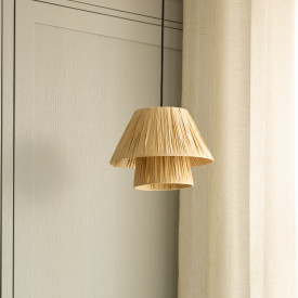 Ledvance Decor Bamboo Paper pendel, Ø28 cm