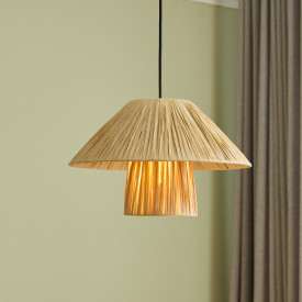 Ledvance Decor Bamboo Paper pendel, Ø40 cm