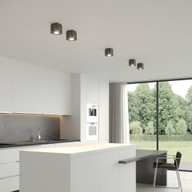 Nordlux Ethan påbygningsspot, sort