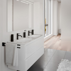 Cosmic B-Best möbelpaket, 120x61,5 cm, vit högglans